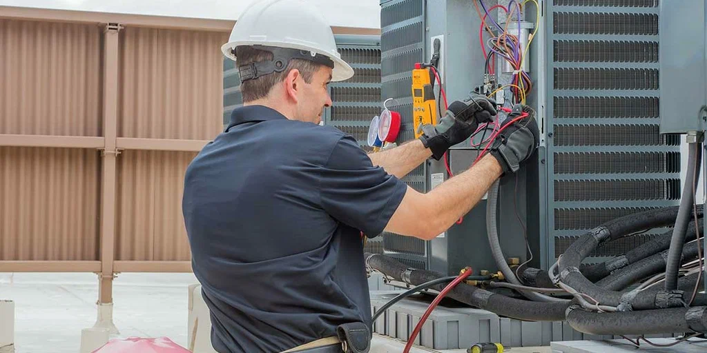 Residential HVAC maintenance service